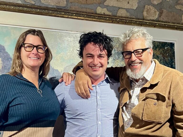 Helen, Cameron and Jayson Woodbridge