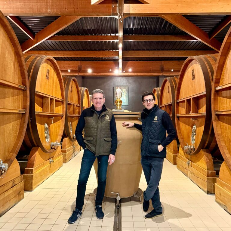 Olivier and his son Alexandre